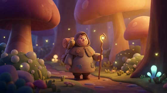 3D animation style example