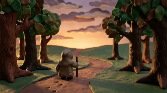 Claymation style example